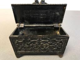 Antique Cast Iron Toy chest