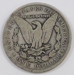 1888 O Morgan Silver Dollar.