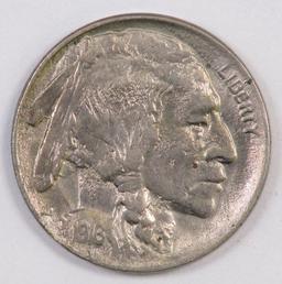 1916 D Buffalo Nickel.