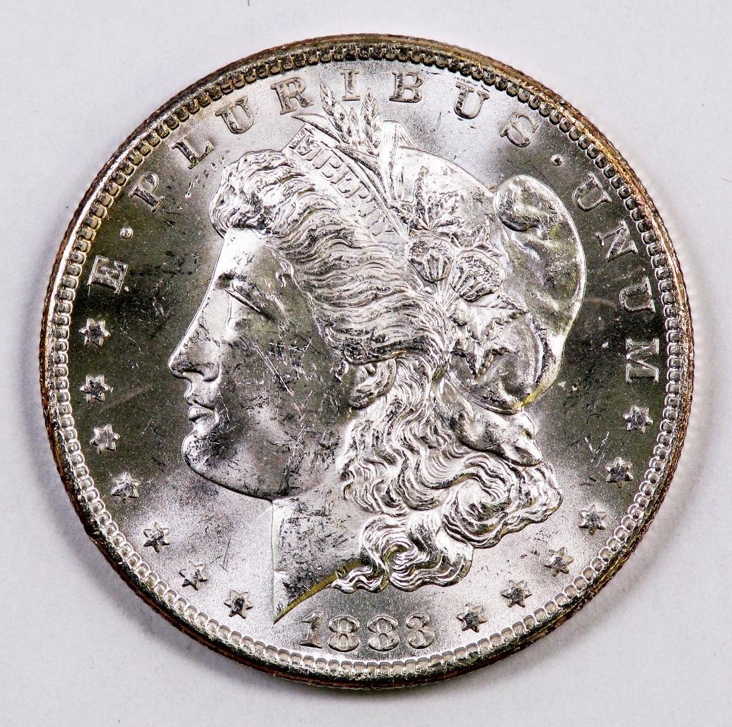 1883 CC Morgan Silver Dollar.