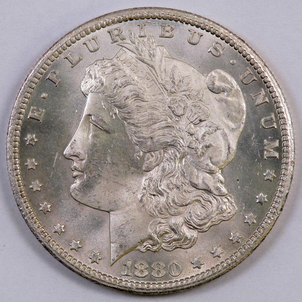 1880 CC Morgan Silver Dollar.