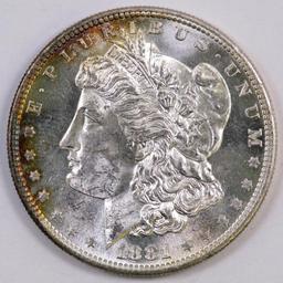 1881 S Morgan Silver Dollar.