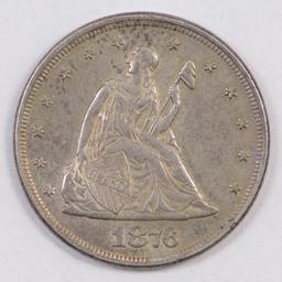 1876 Twenty Cent Piece.