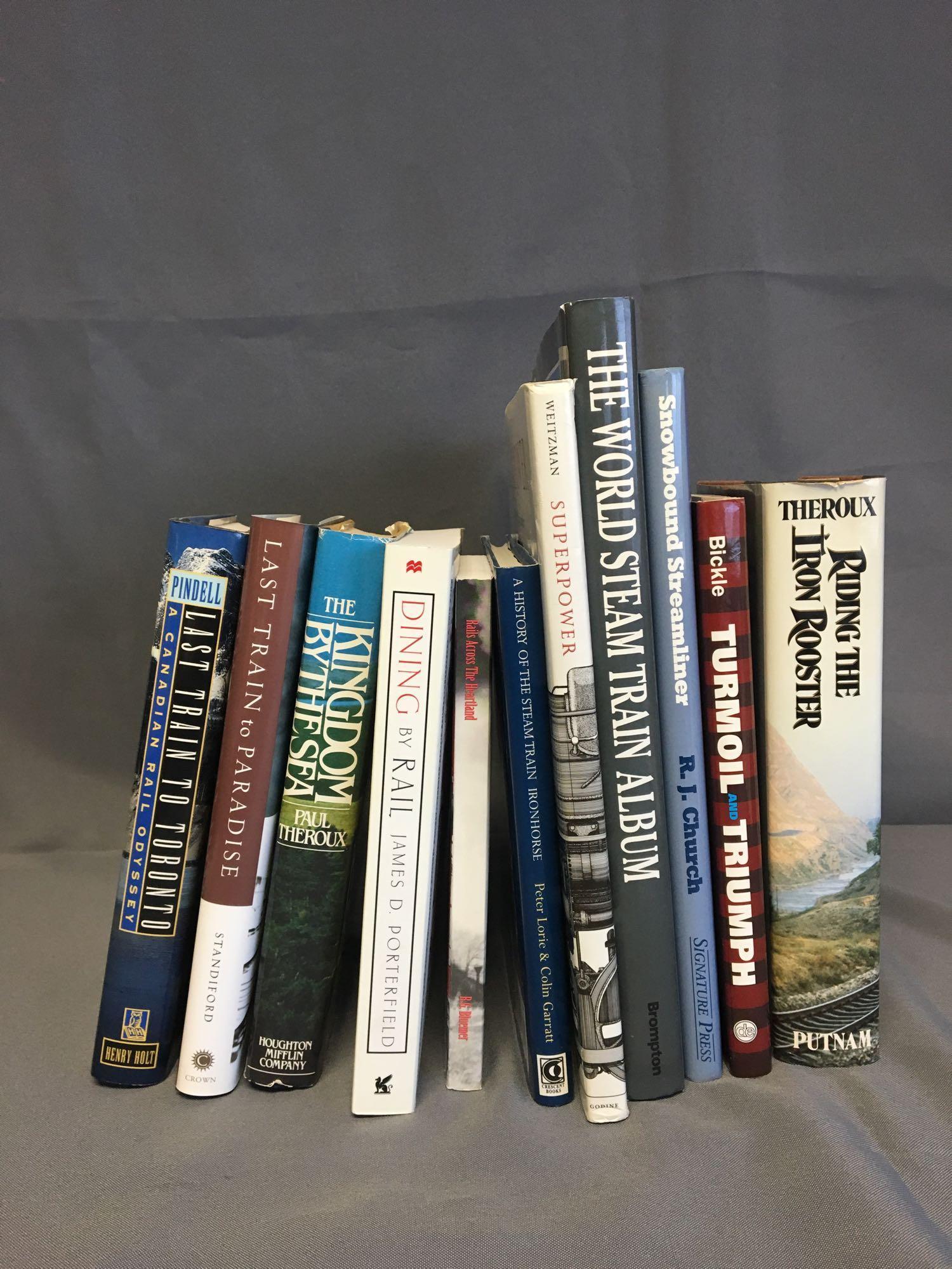 Group of 11 Train Books