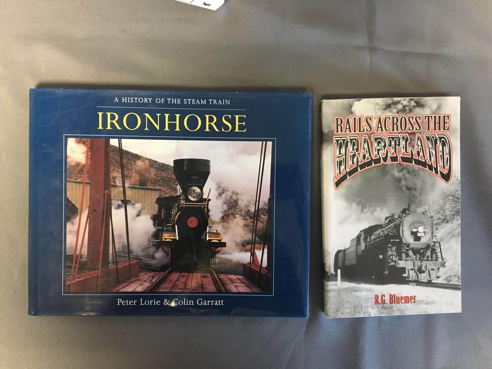 Group of 11 Train Books
