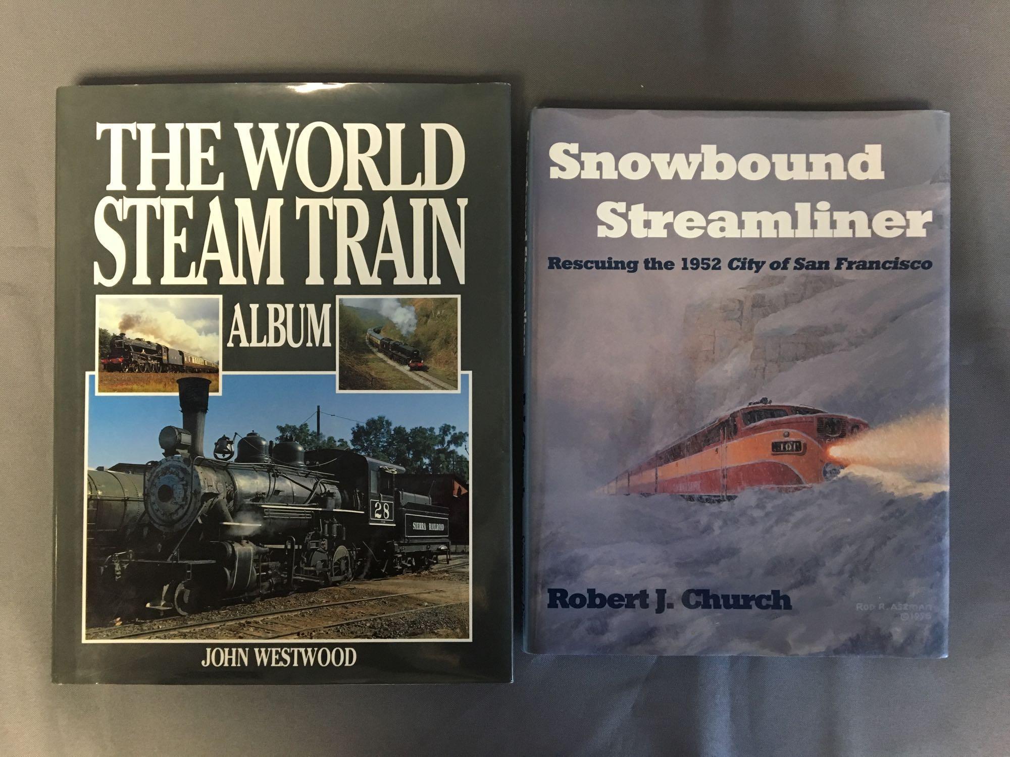 Group of 11 Train Books