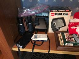 Shelf lot of miscellaneous items