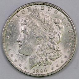 1890 P Morgan Silver Dollar.