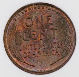 1909 VDB Lincoln Wheat Cent (ANACS) MS64RB