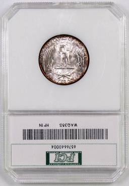 1938 S Washington Quarter (PCI) MS63.