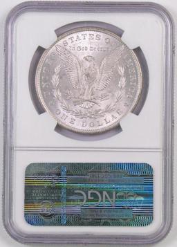 1880 P Morgan Silver Dollar (NGC) MS63.