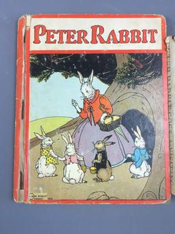 Group of 3 Antique Peter Rabbit Books
