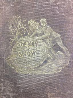 Antique The Man of Snow Book