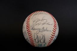 1975 Chicago White Sox Team Signed Baseball