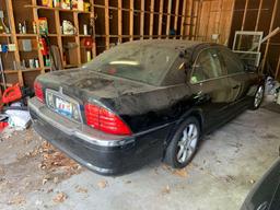 2001 Lincoln LS four-door sedan