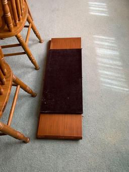 Vintage mahogany dining room table