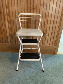 Vintage Costco step stool chair