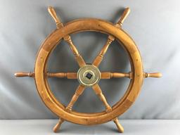 Wooden Ship Wheel