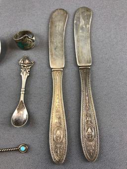 Group of Sterling Silver items