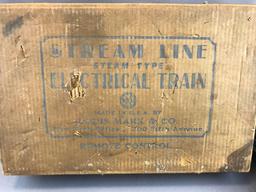 Vintage Marx Stream line electrical train and track