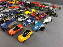 Group of die cast vehicles