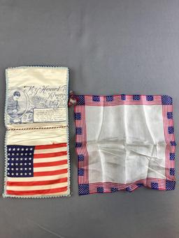 Fabric patriotic bag