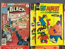 Group of Comic books, Fat Albert, Black Lightning