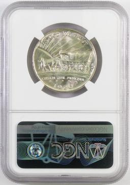 1936 Oregon Trail Commemorative Silver Half Dollar (NGC) MS65.