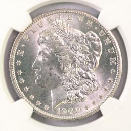 1900 O Morgan Silver Dollar (NGC) MS64.