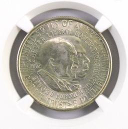 1952 S Washington Carver Commemorative Silver Half Dollar (NGC) MS67