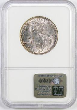 1923 S Monroe Commemorative Silver Half Dollar (NGC) MS63.