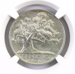 1935 Connecticut Commemorative Silver Half Dollar (NGC) MS63.