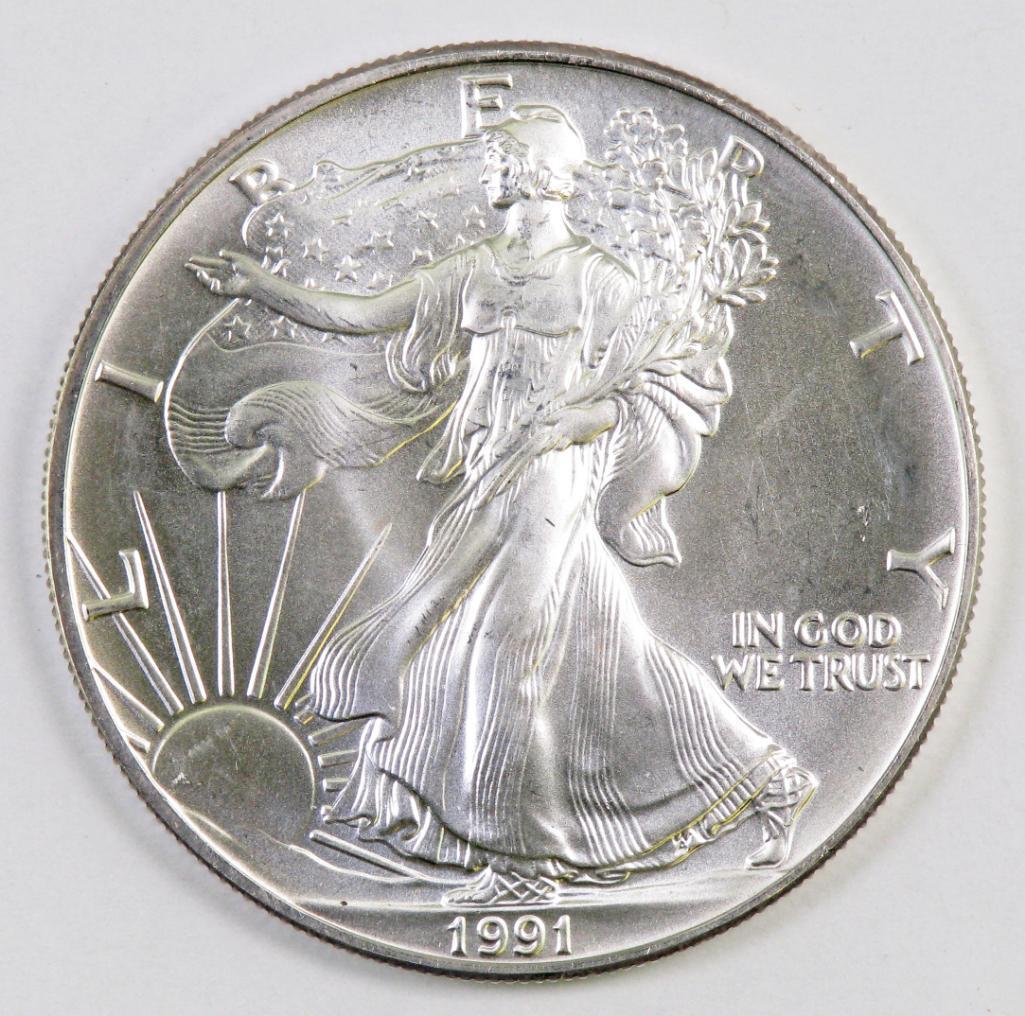 1999 P American Silver Eagle.