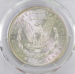 1886 S Morgan Silver Dollar (PCGS) MS62.
