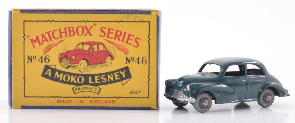 Matchbox No. 46 Morris Minor 100 Die-Cast Car with Original Box