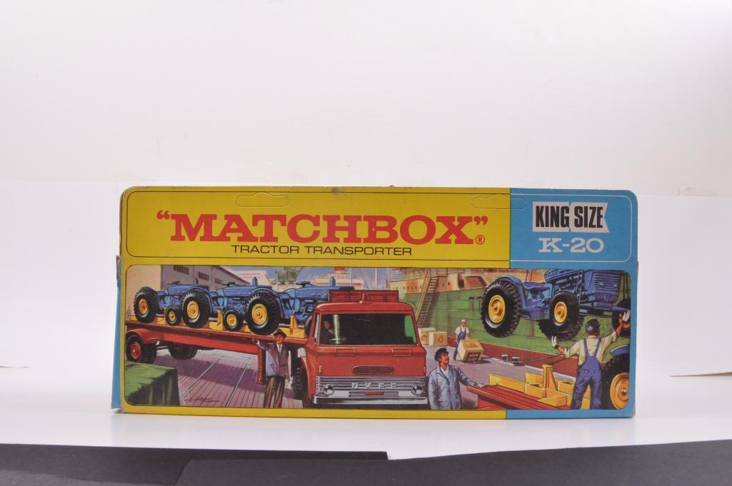 Matchbox King Size K-20 Tractor Transporter Die-Cast Vehicle with Original Box
