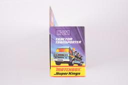 Matchbox Super Kings K-21 Tractor Transporter Die-Cast Vehicle with Original Box
