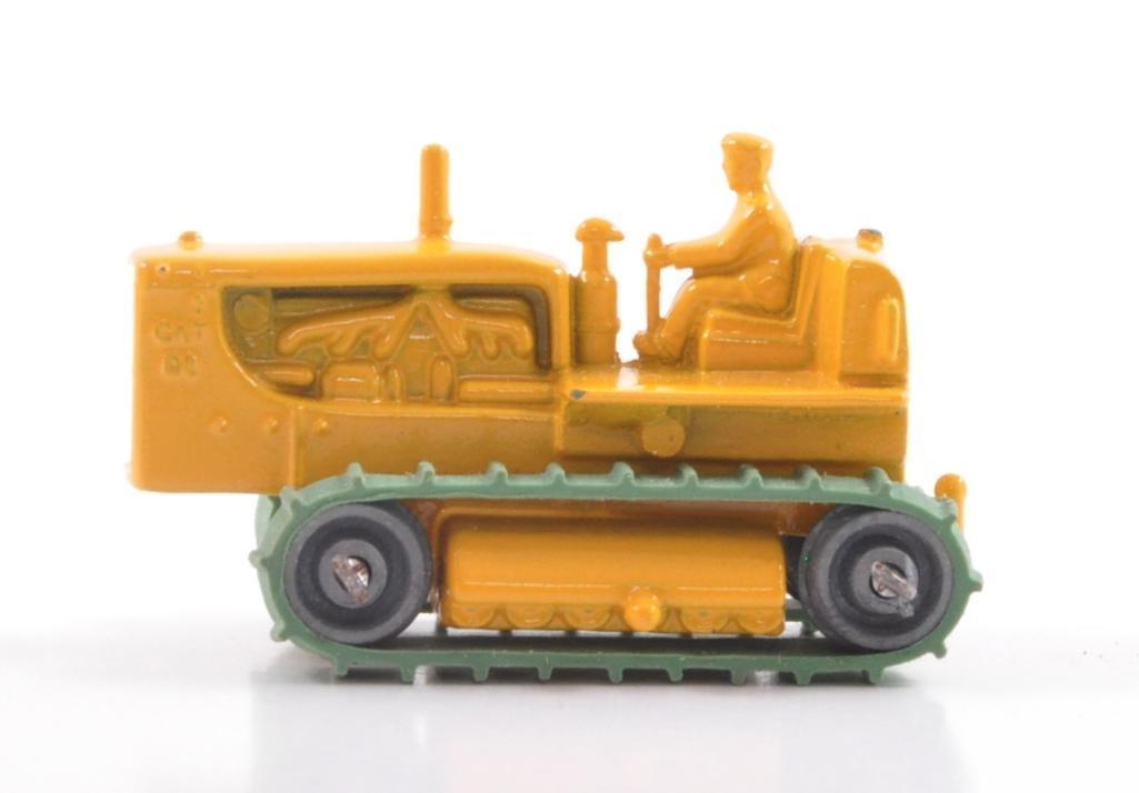 Matchbox No. 8 Caterpillar Tractor Die-Cast Vehicle with Original Box