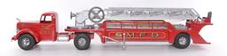 Smith Miller "Smitty Toys" Mack No. 3 SMFD Pressed Steel Fire Truck