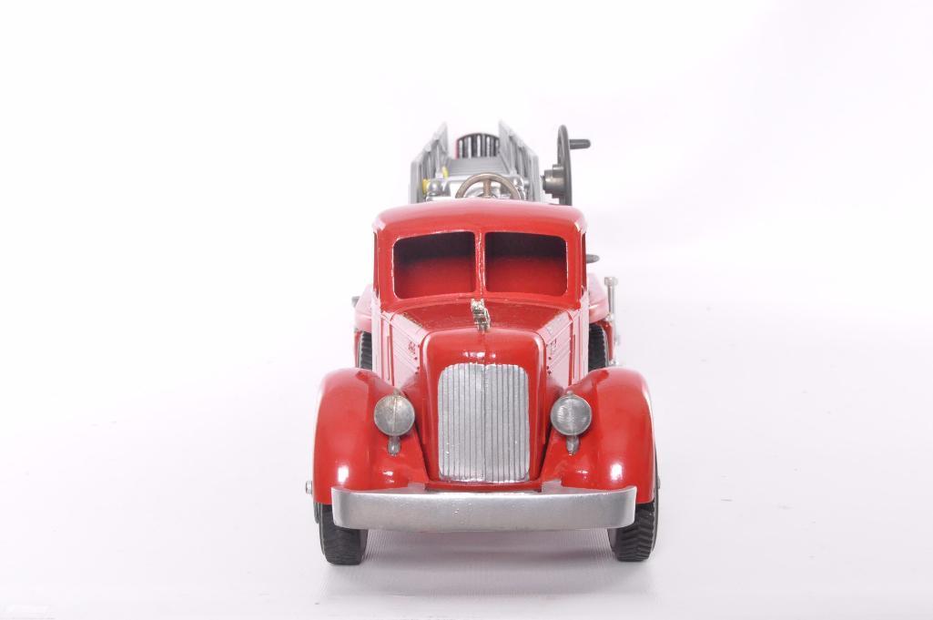 Smith Miller "Smitty Toys" Mack No. 3 SMFD Pressed Steel Fire Truck