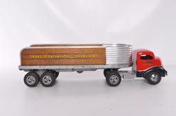 Smith Miller "Smitty Toys" Pressed Steel Trans Continental Freighter
