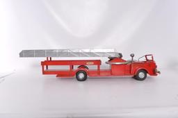 Doepke Model Toys Tossmoyne Pressed Steel Fire Truck