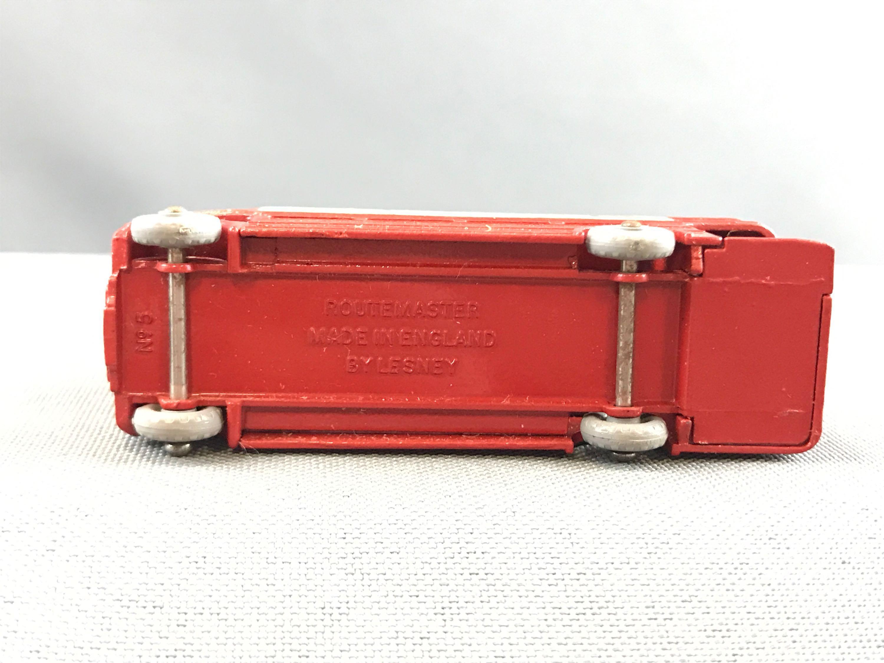 Matchbox No. 5 London Routemaster Bus die cast vehicle with Original Box