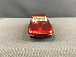 Matchbox No. 32 E Type Jaguar die cast vehicle with Original Box