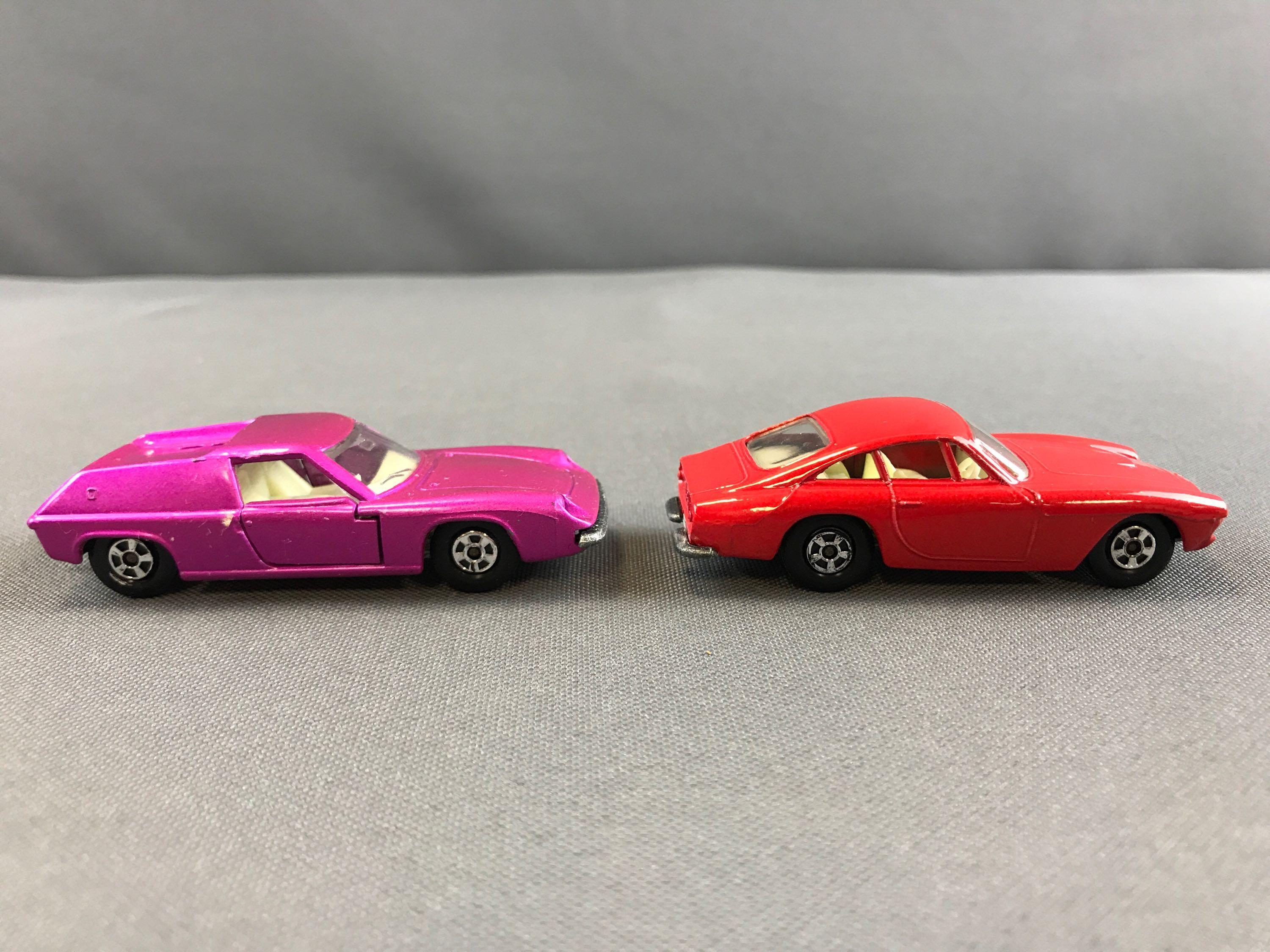 Group of 2 Matchbox Superfast die cast vehicles No. 5 and 75 with Original Boxes