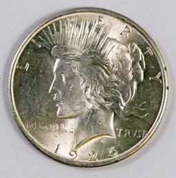 1925 P Peace Silver Dollar.