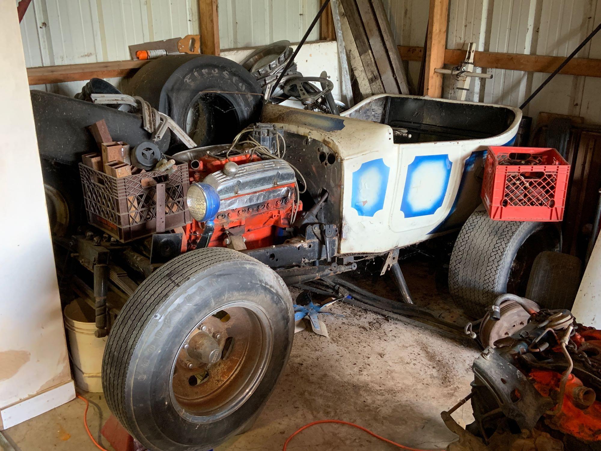 Hot Rod with 1923 Ford Model T Steel Body and 305 Chevy Engine