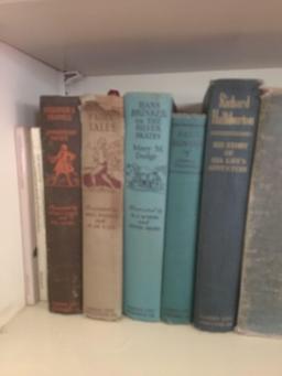 Shelf lot of some vintage books and more