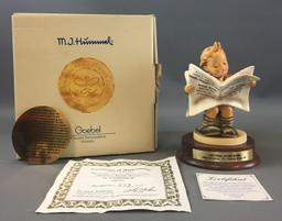 Historical Home Runs Hummel Figurine Numbered with COA in original box