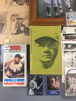 Collection of Babe Ruth Memorabilia